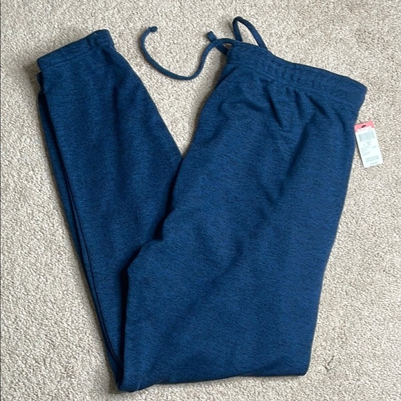 Joe Boxer Blue Sweatpants with Elastic Waistband - Picture 1 of 4
